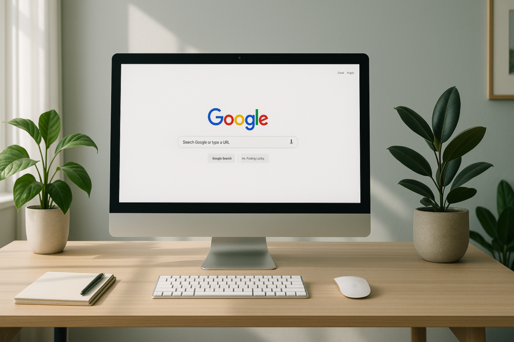 créer une page google